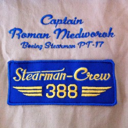 Aufnäher "Stearman-Crew 388"